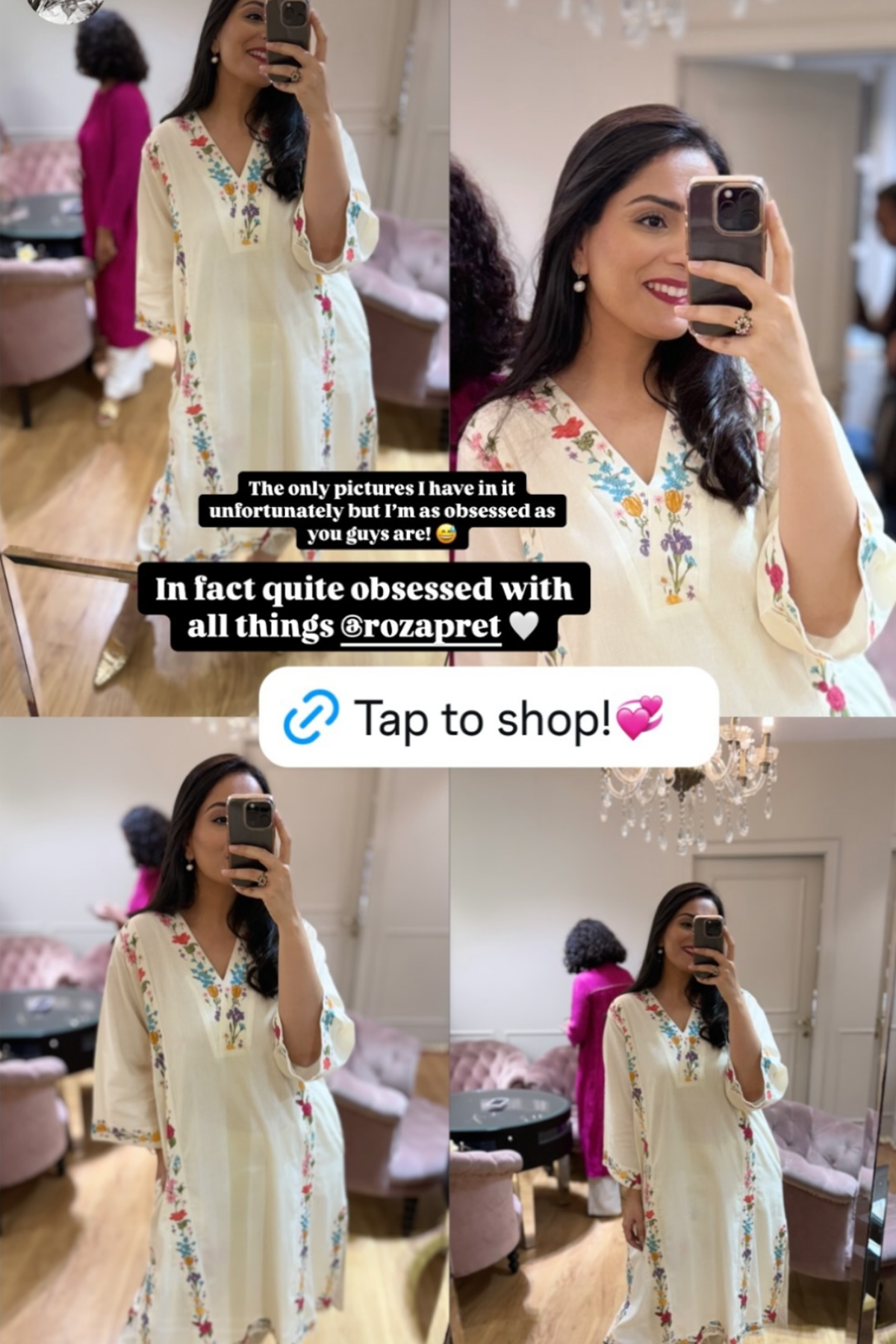 Surbhi Sethi in Primrose Phiran Set
