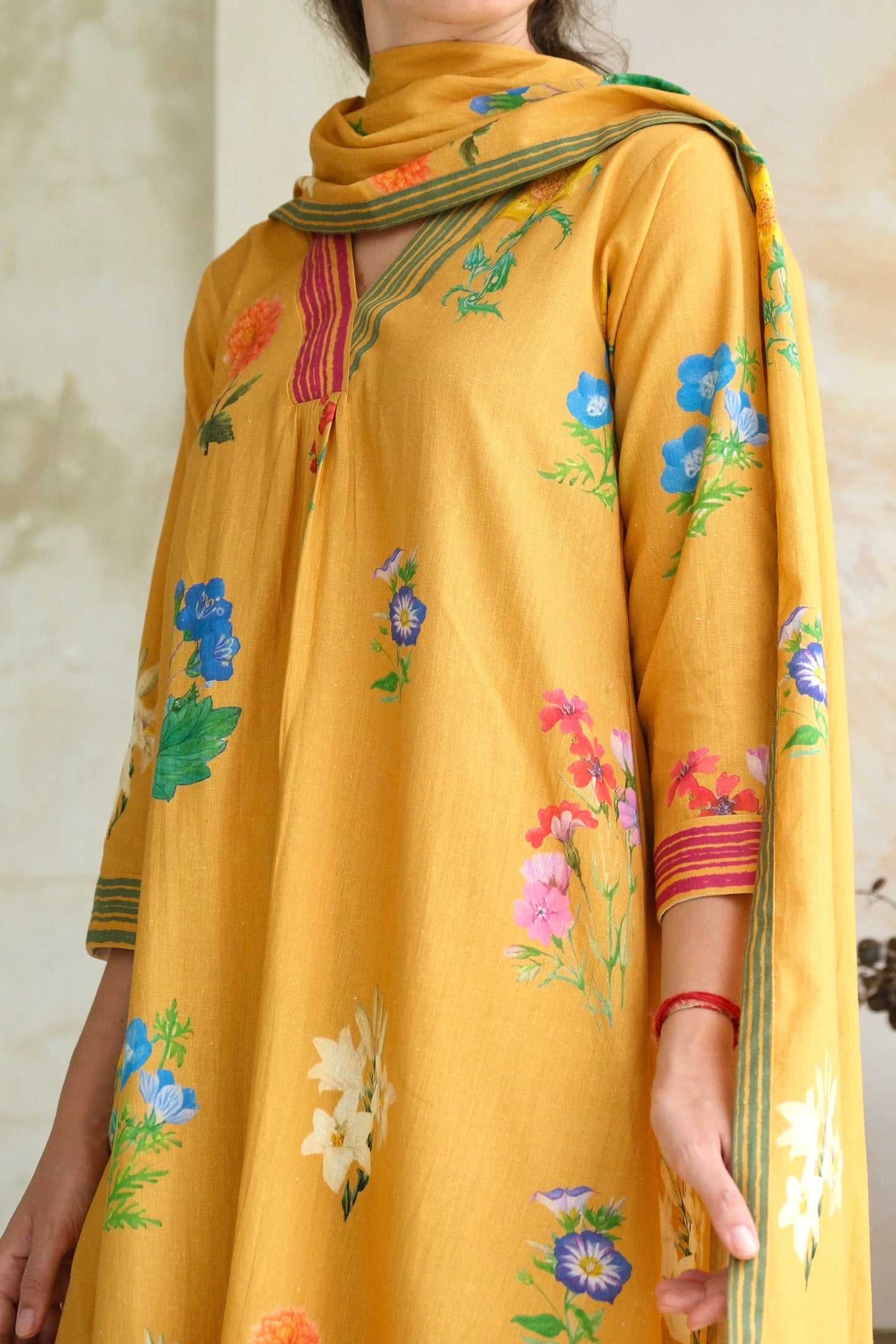 Marigold Kurta Set