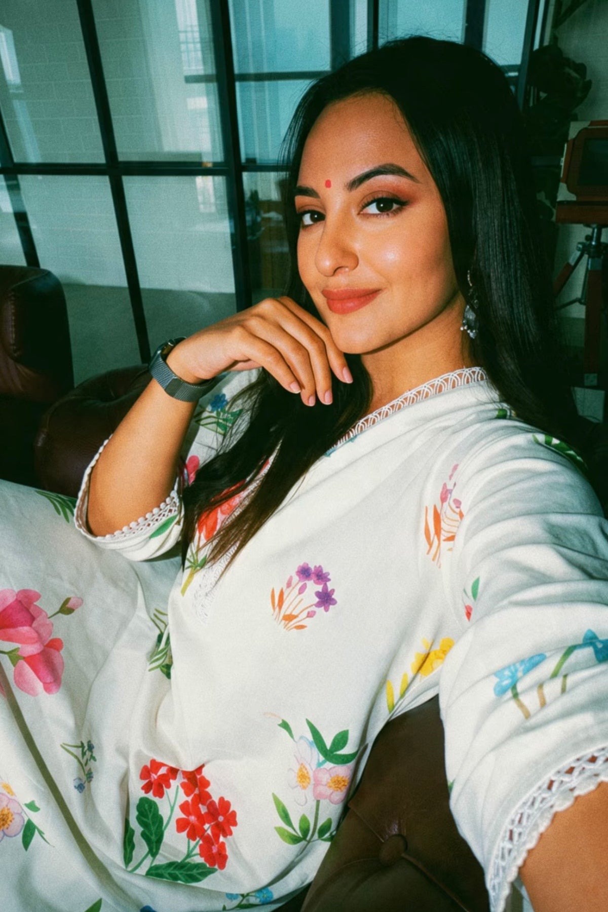 Sonakshi Sinha in Amelia Long Kurta Set