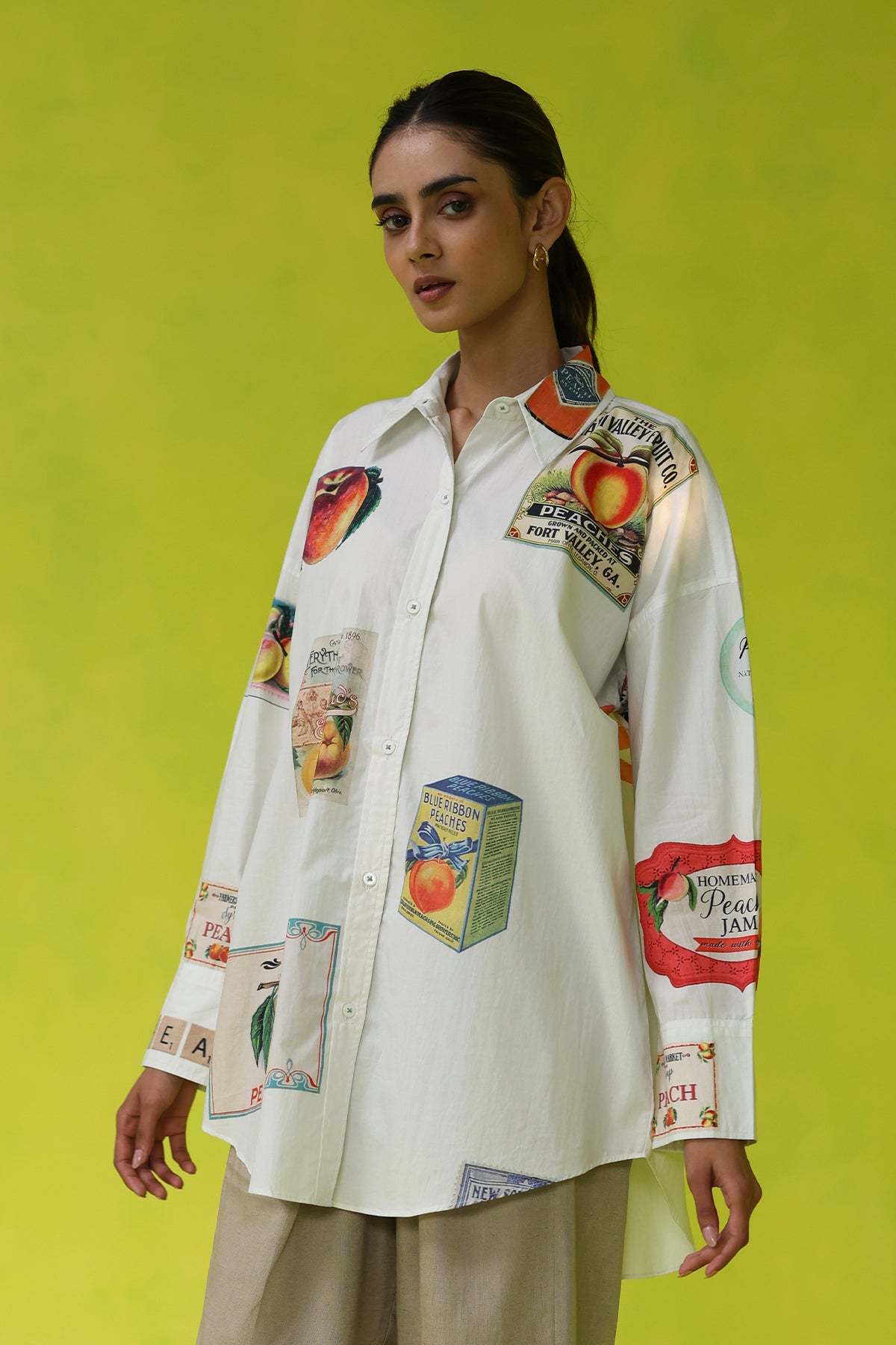 California Peaches Oversized Shirt