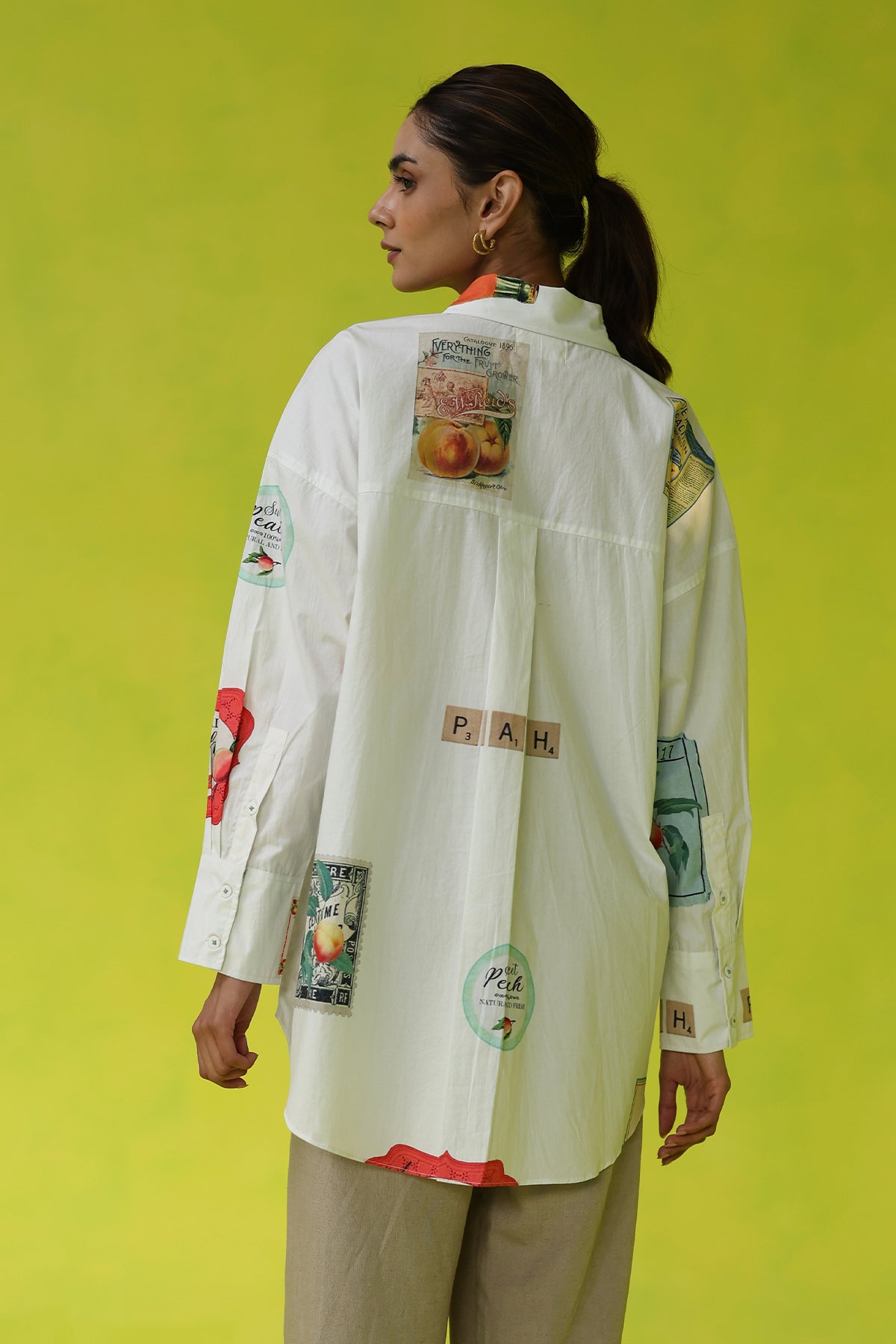 California Peaches Oversized Shirt