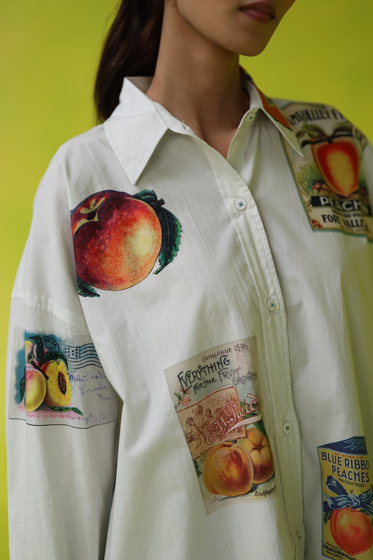 California Peaches Oversized Shirt