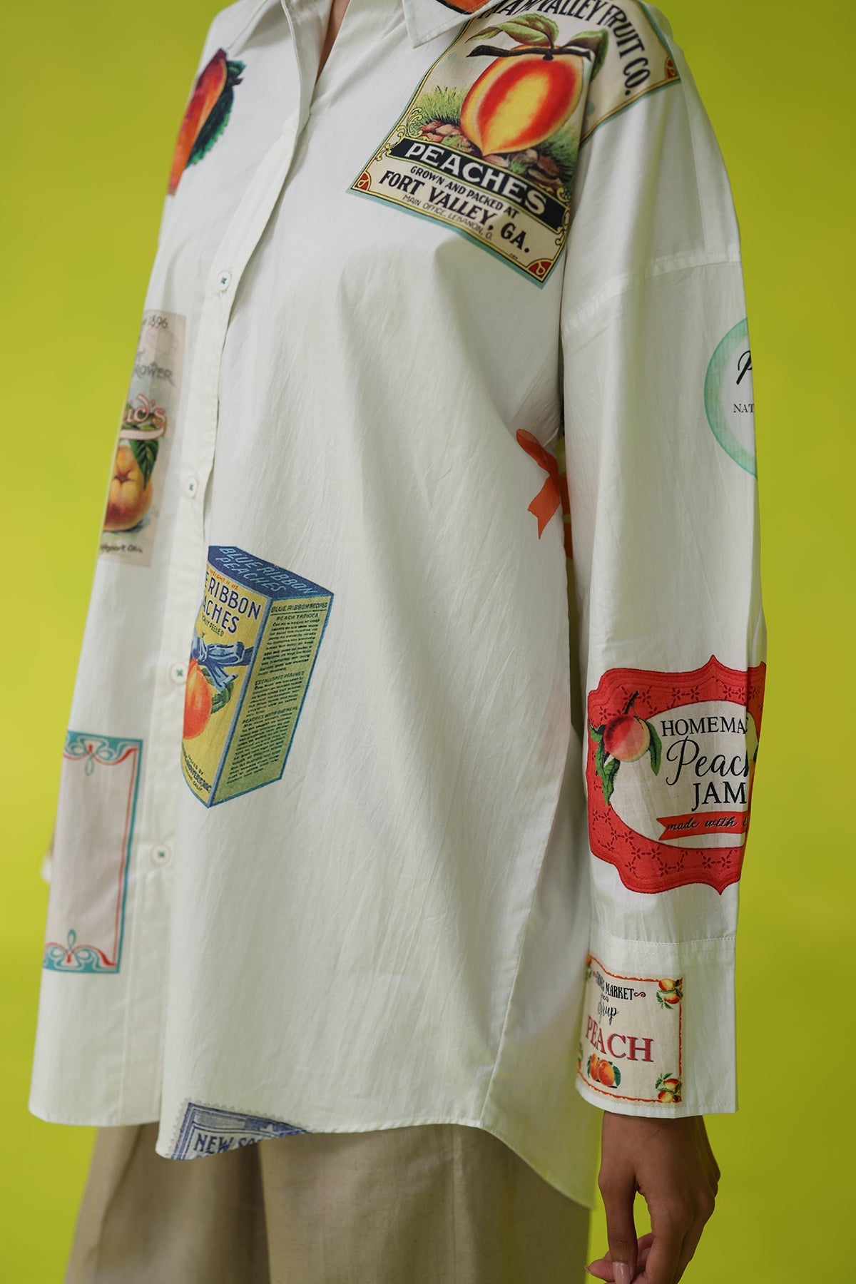 California Peaches Oversized Shirt