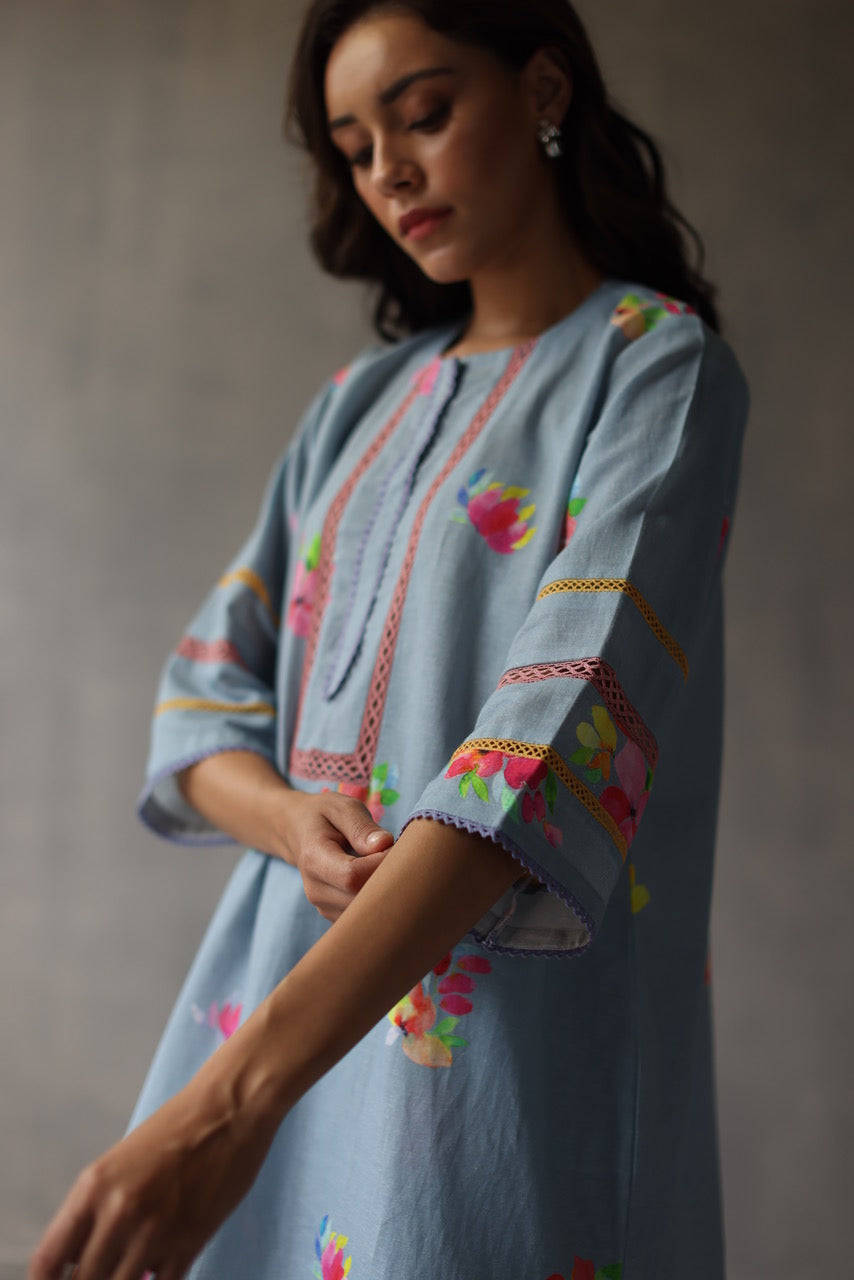 Heather Kurta Set