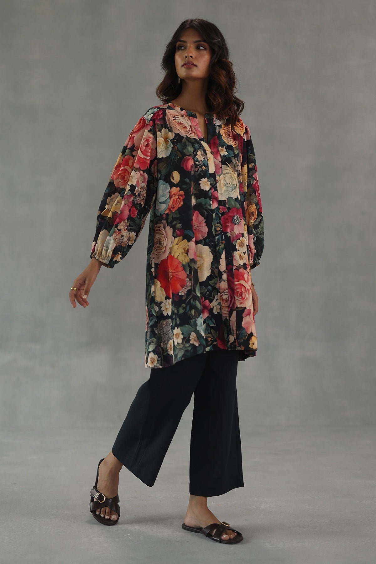 Rose Dusk Tunic Set