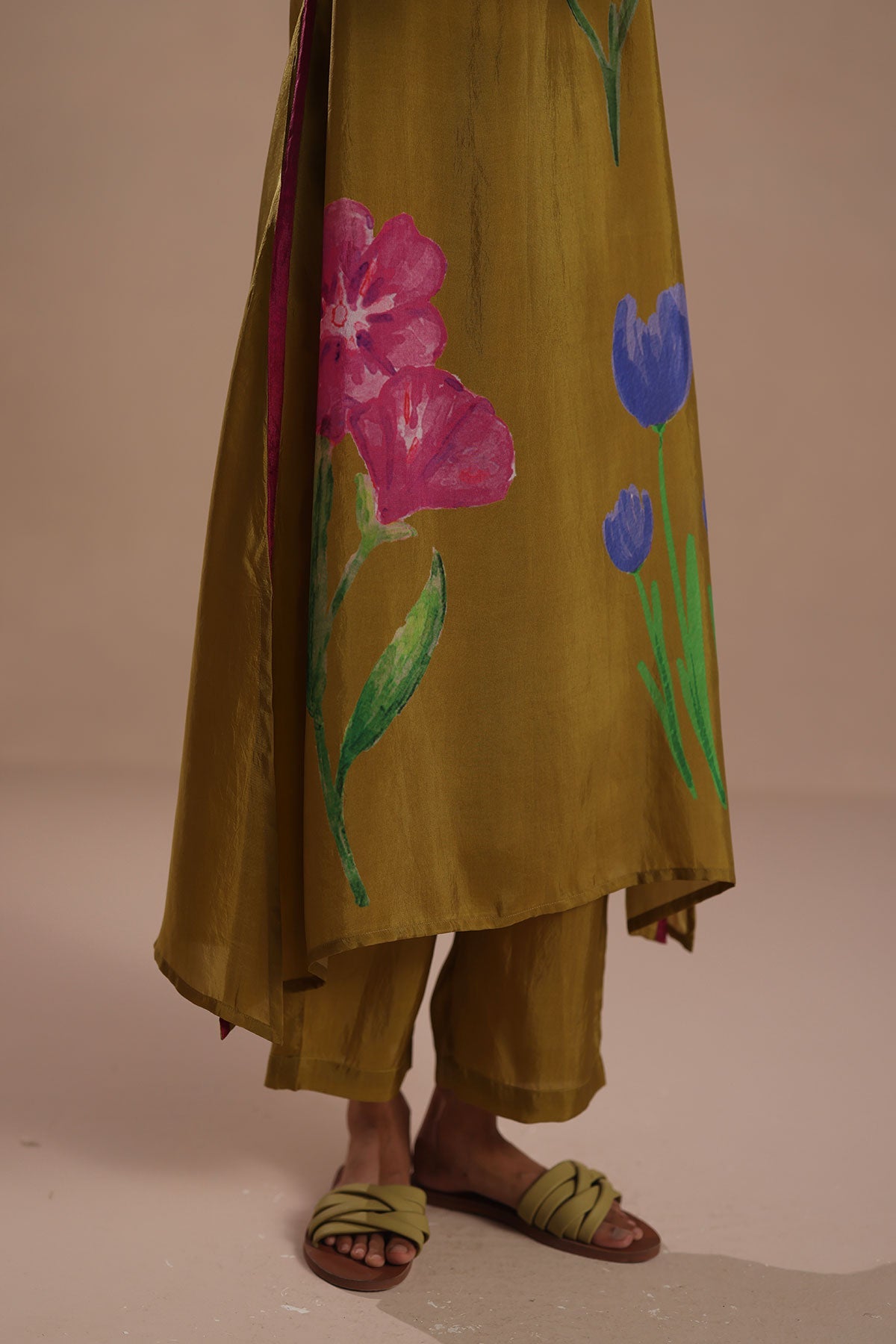 Hibiscus Kurta Set