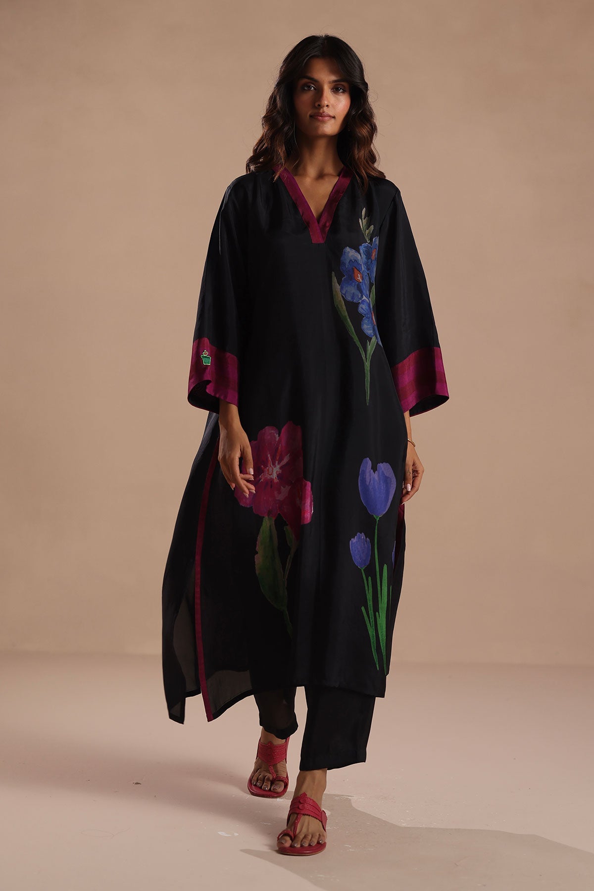 Hibiscus Kurta Set