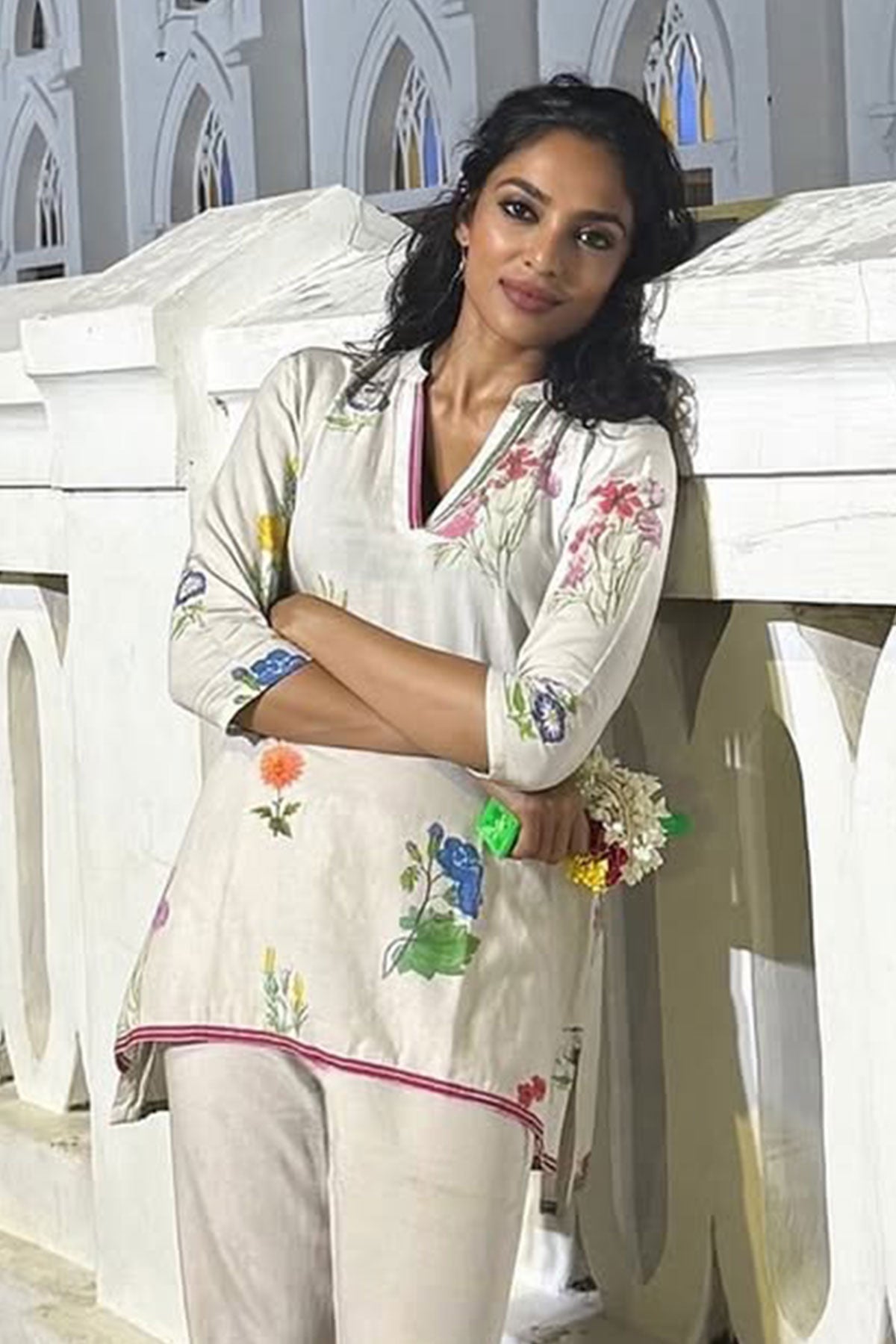 Shobhita Dhulipala in Marigold Tunic