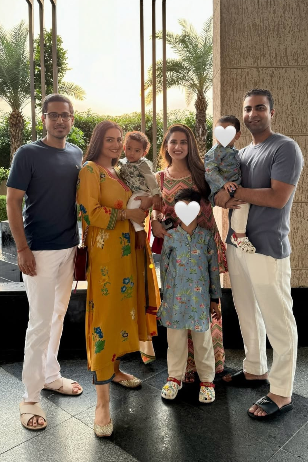 Surbhi Sethi in Marigold Kurta Set