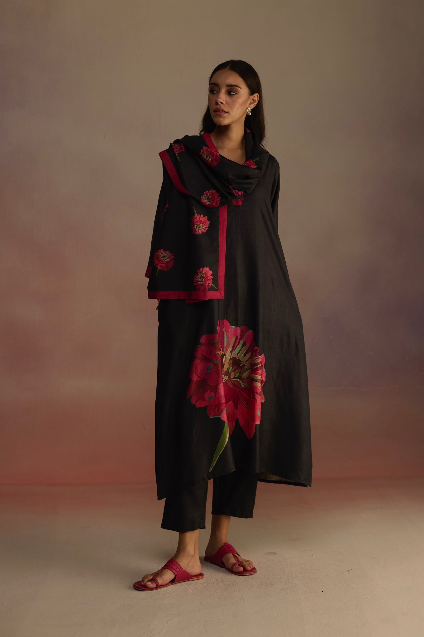 Woodapple Kurta Set