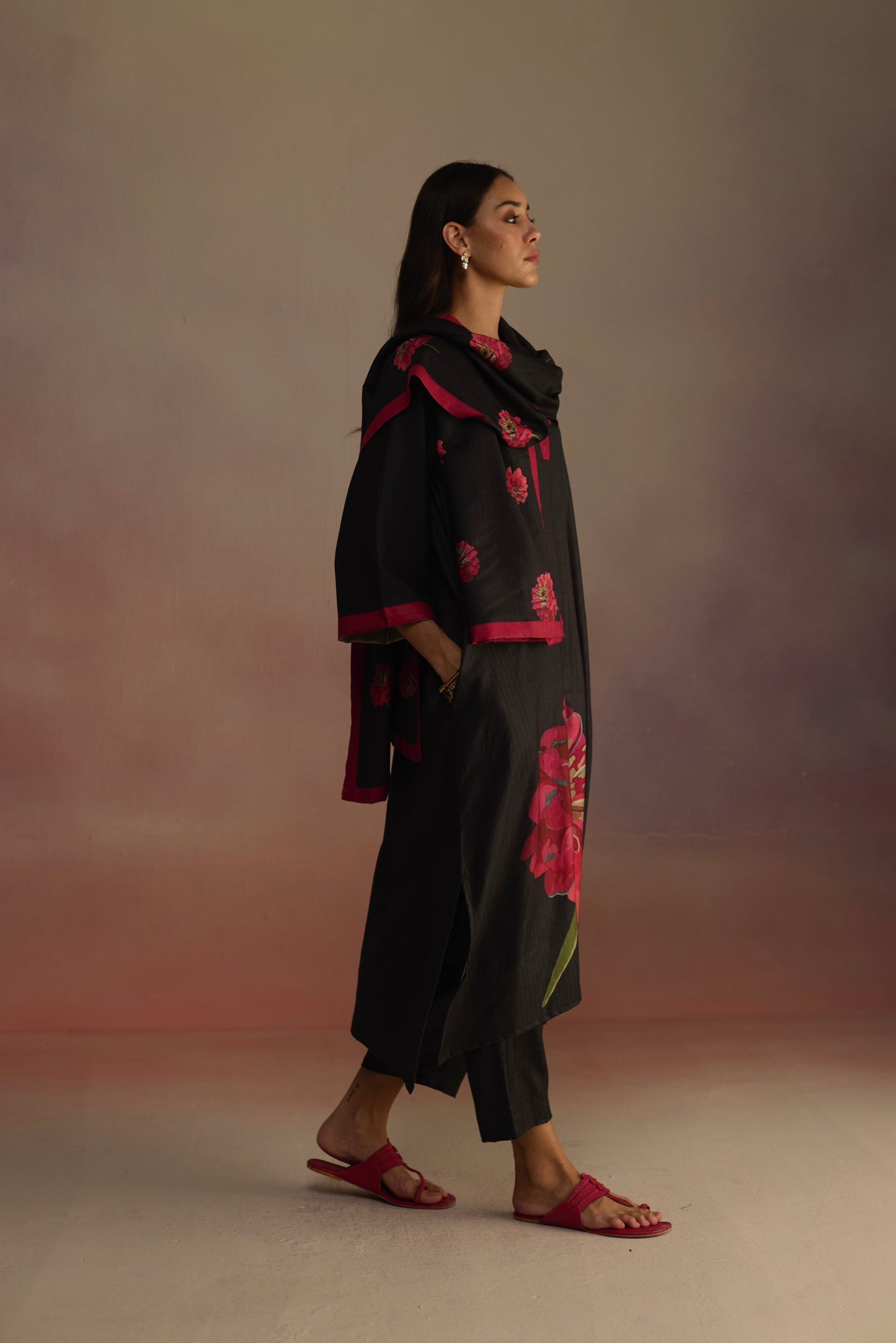 Woodapple Kurta Set