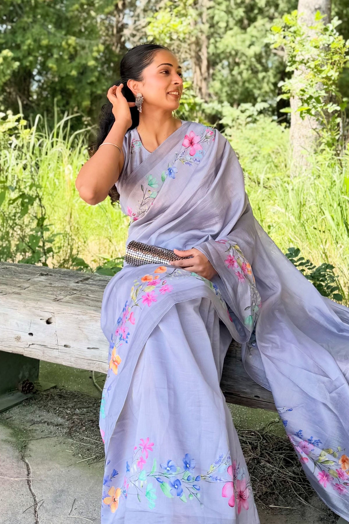 Shreya Singh in Marylebone Saree