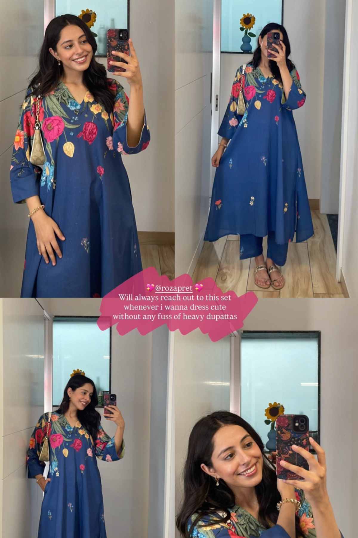 Nisthsha Sethi In Lily Dew Kurta Set