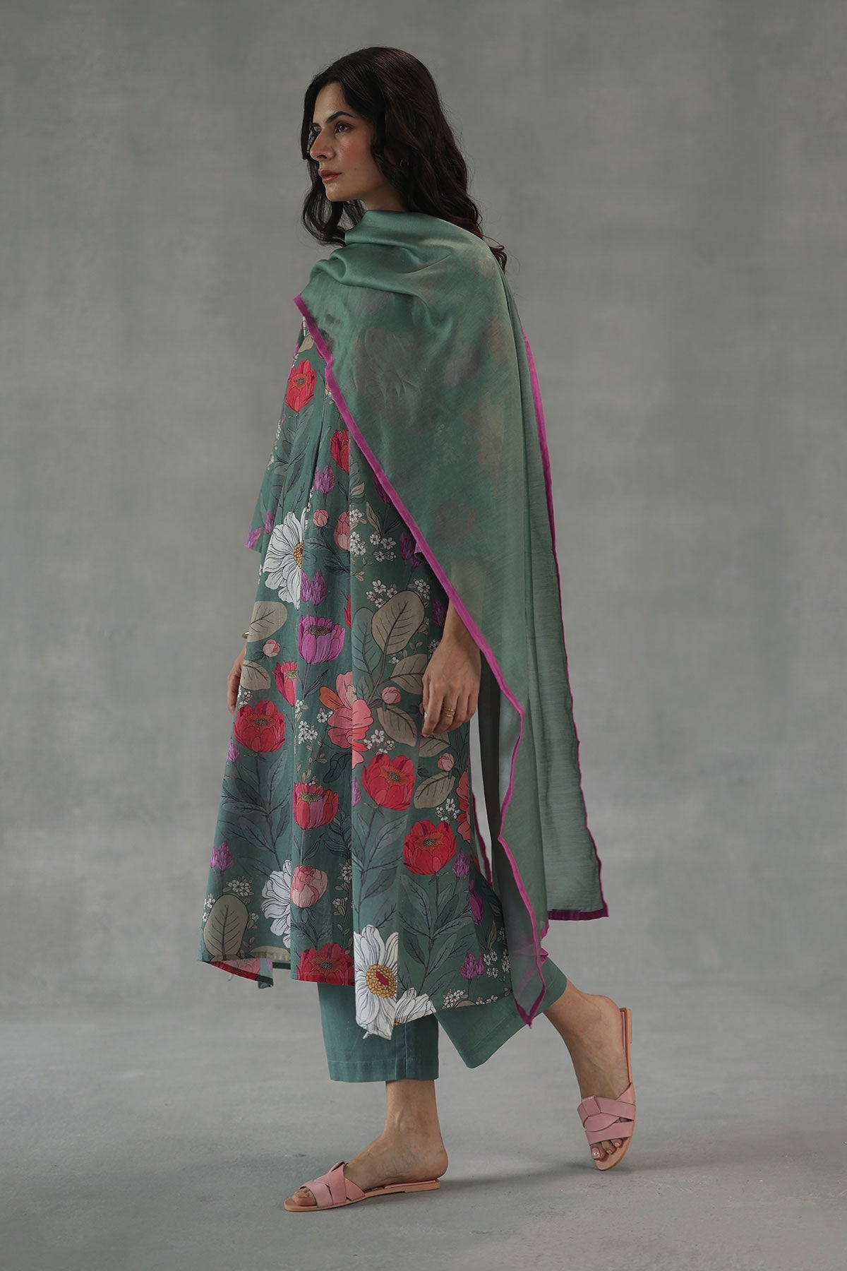 Roseate Kurta Set