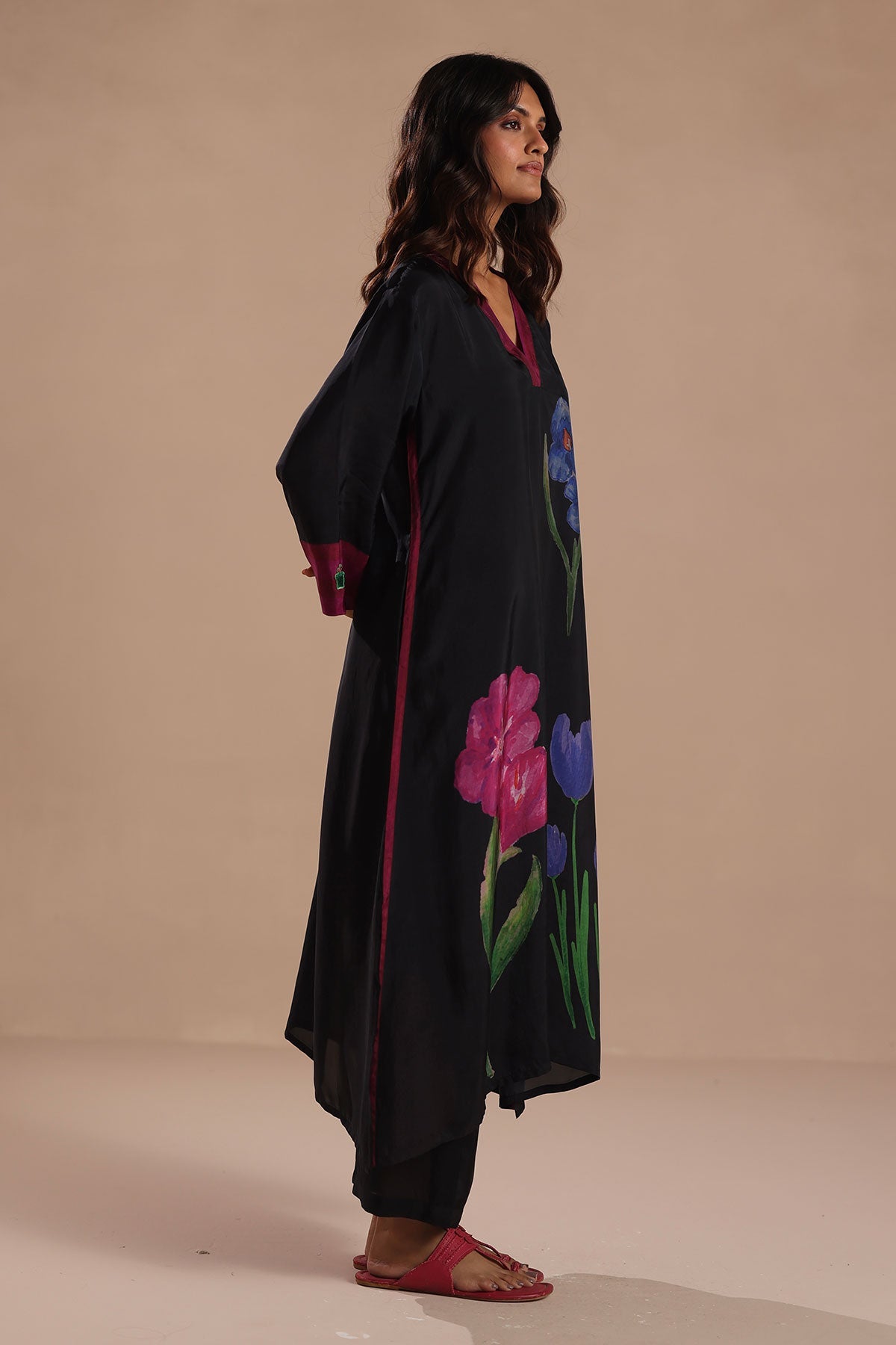 Hibiscus Kurta Set