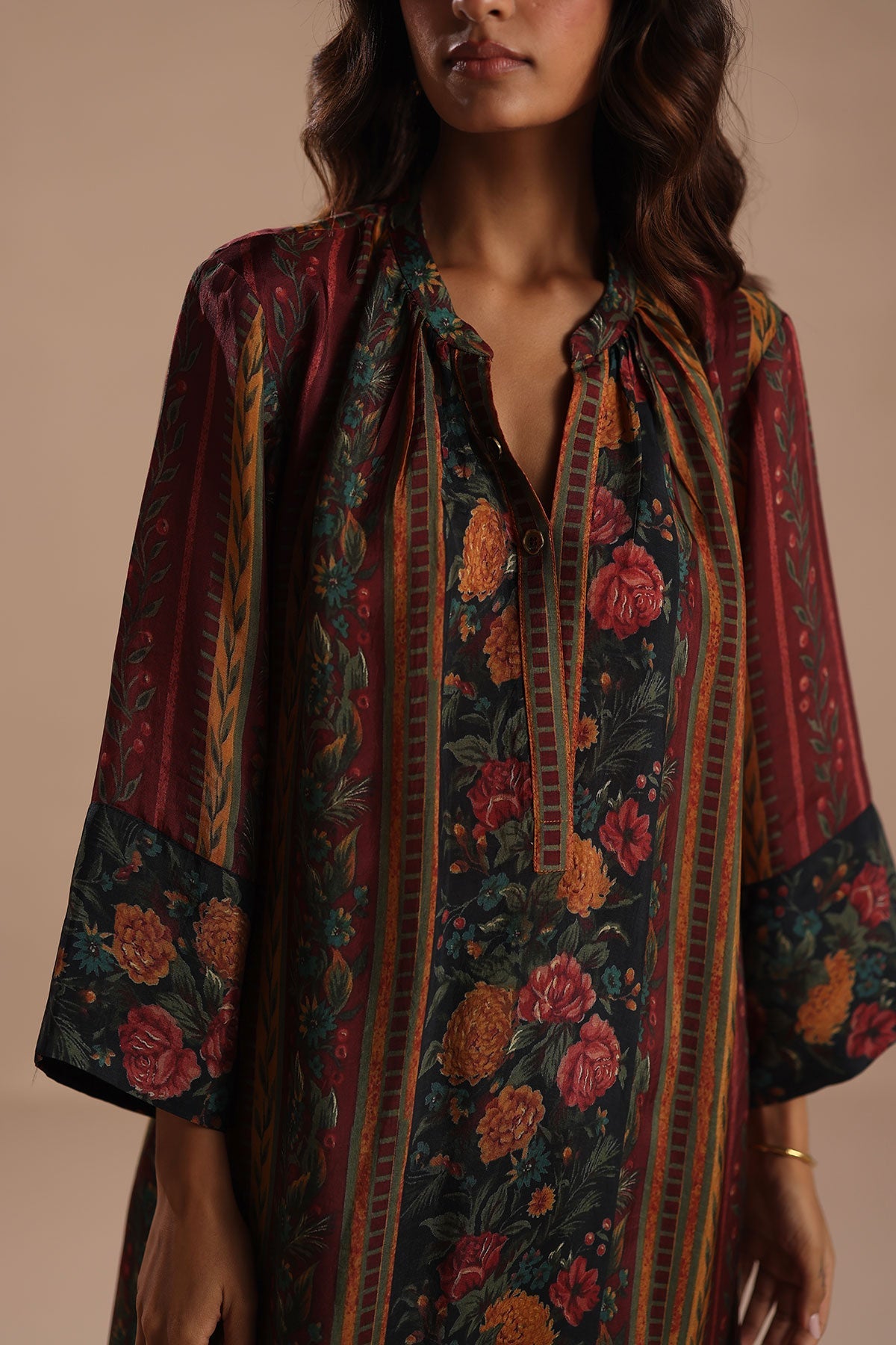 Auburn Kurta Set