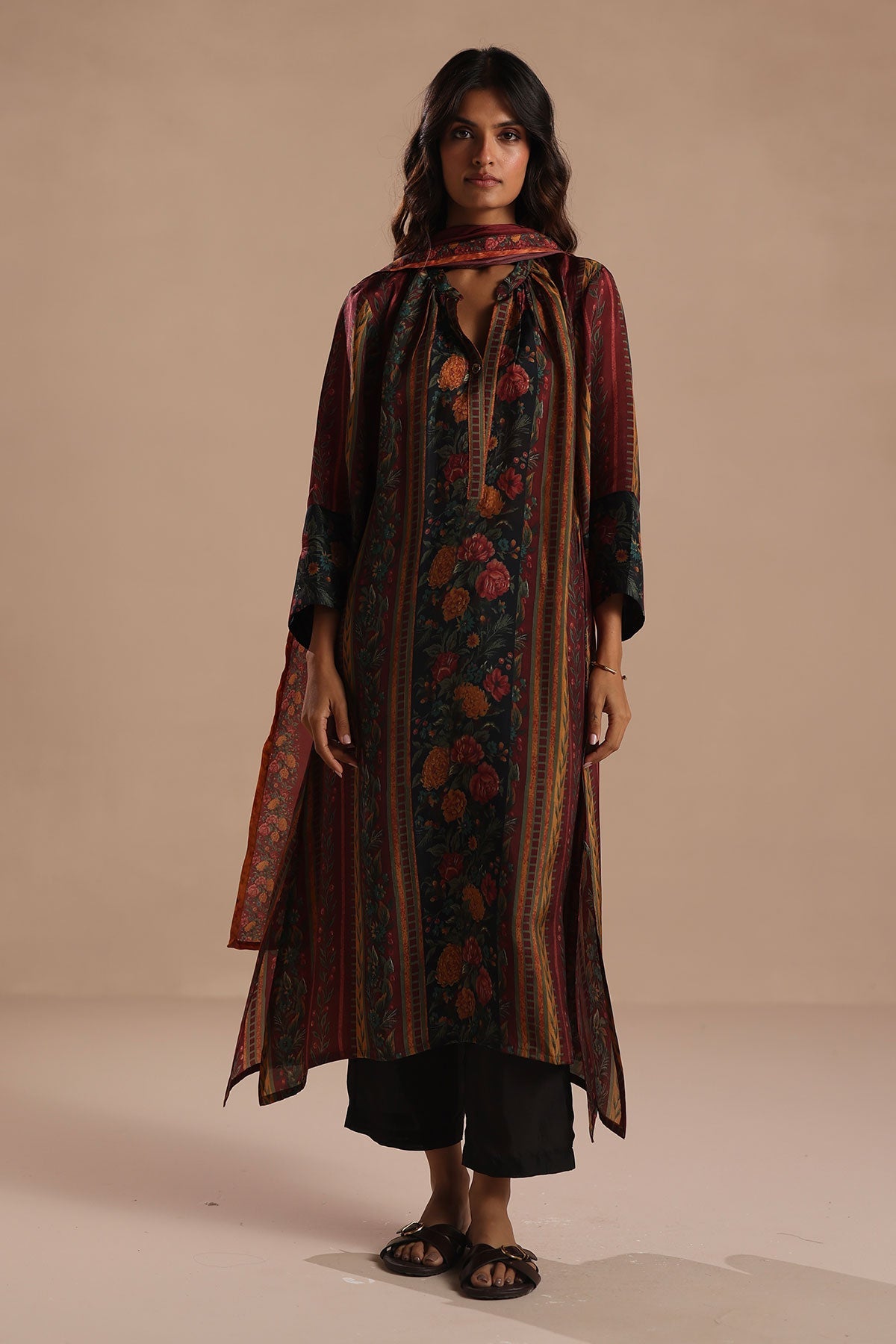 Auburn Kurta Set